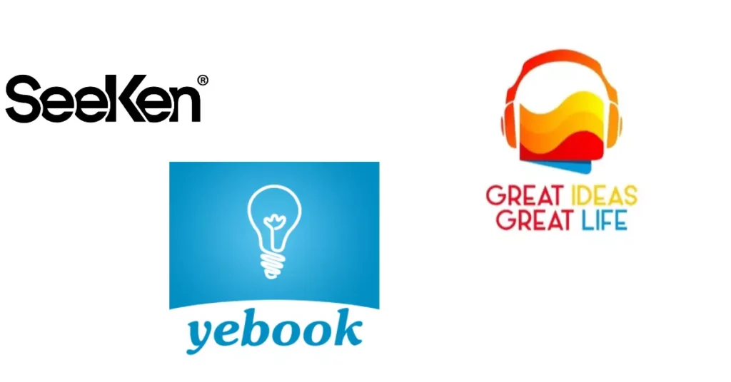 seeken, gigl, yebook logo