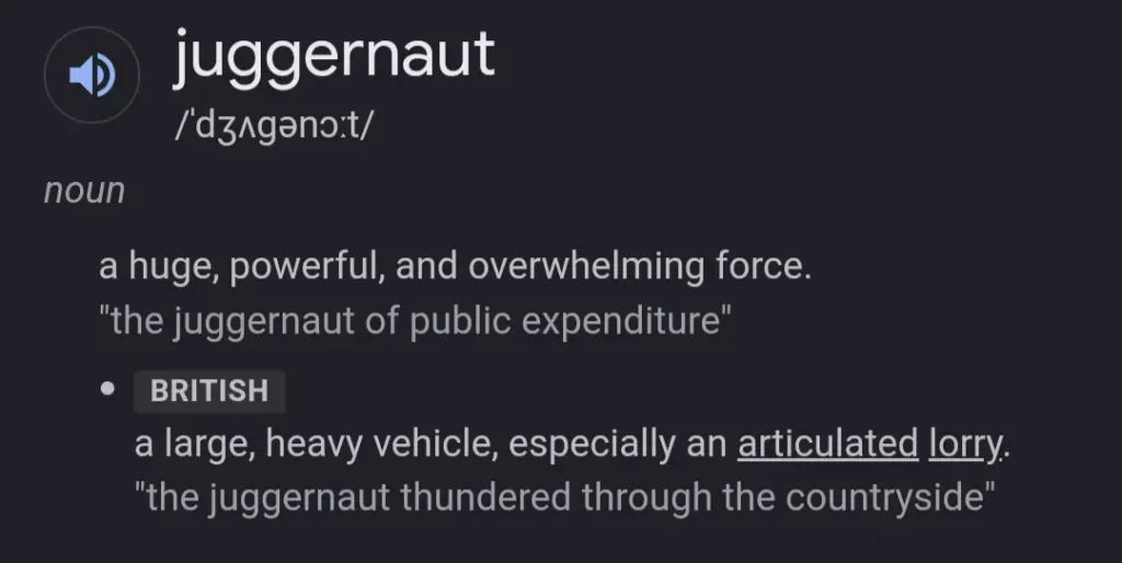 juggernaut