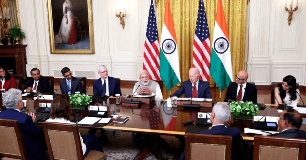 pm modi meeting with ceos