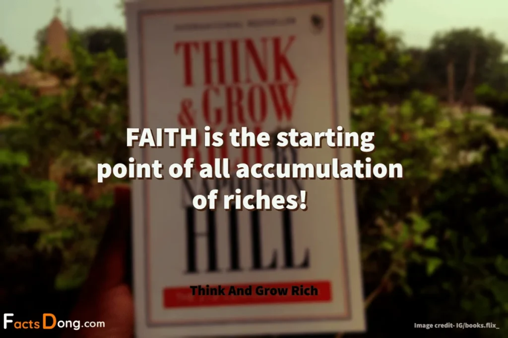 think and grow rich Quotes