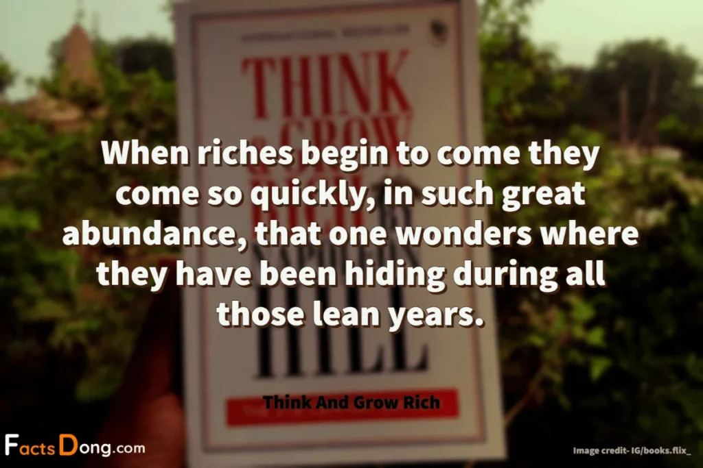 think and grow rich Quotes 4