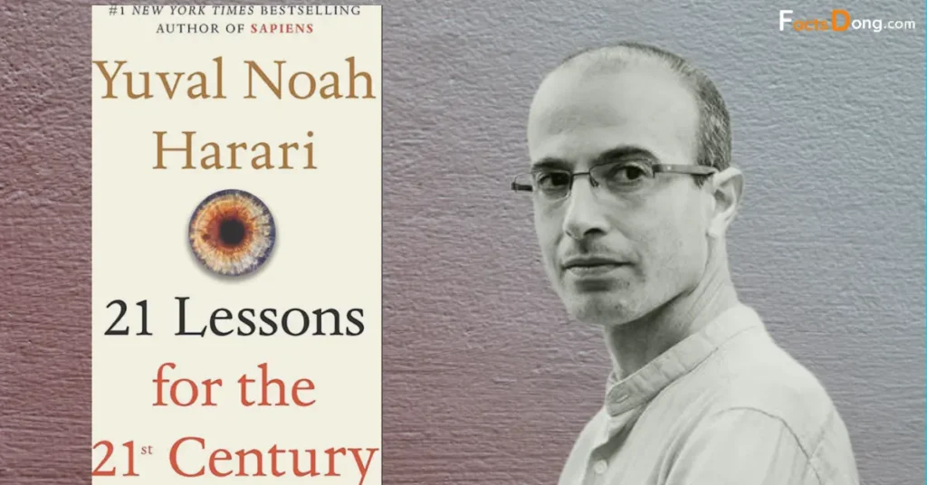 self improvement book 21 Lessons of 21st Century by Yuval Noah Harari