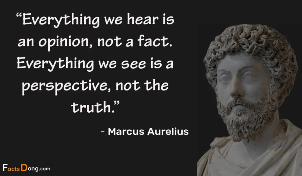 Stoic quote by Marcus Aurelius