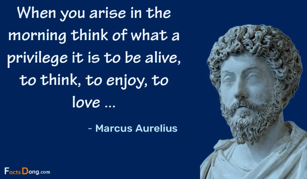 Stoic quote by Marcus Aurelius