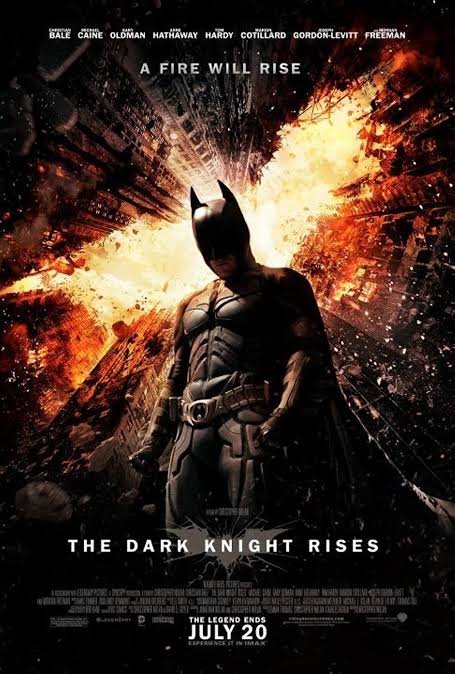 batman the dark knight rises movie poster