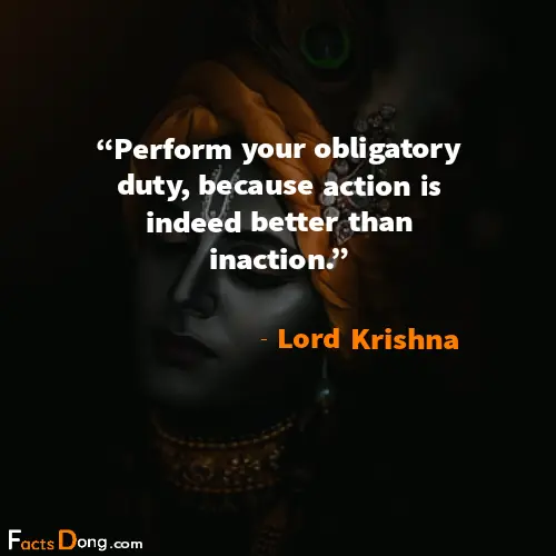 Quotes by Lord Krishna 