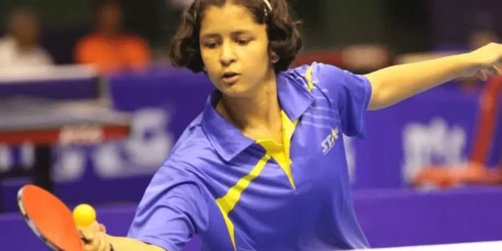 Naina Jaiswal Table Tennis player