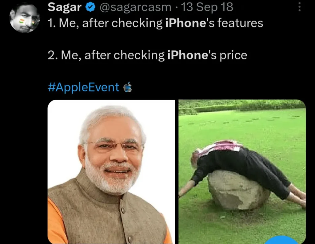 high price meme on iPhones