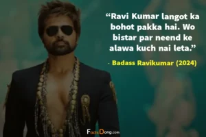 Badass Ravikumar Film Dialogues