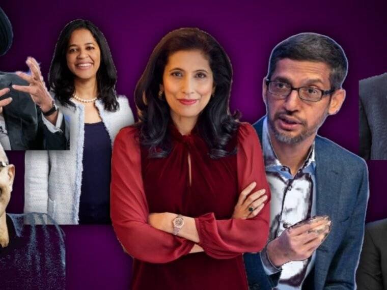 Indian-origin CEOs: 11 Indian Diaspora's Corporate Titans - FactsDong