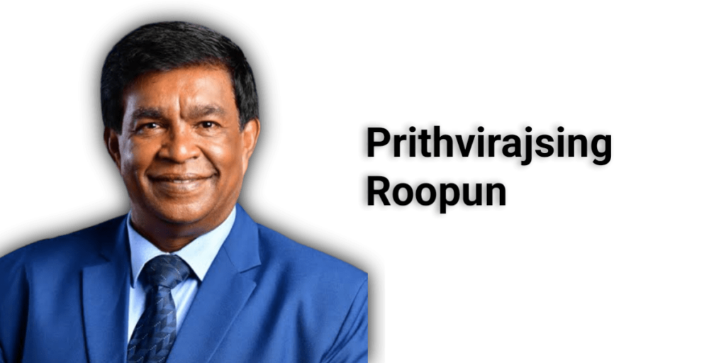President of Mauritius Prithvirajsing Roopun