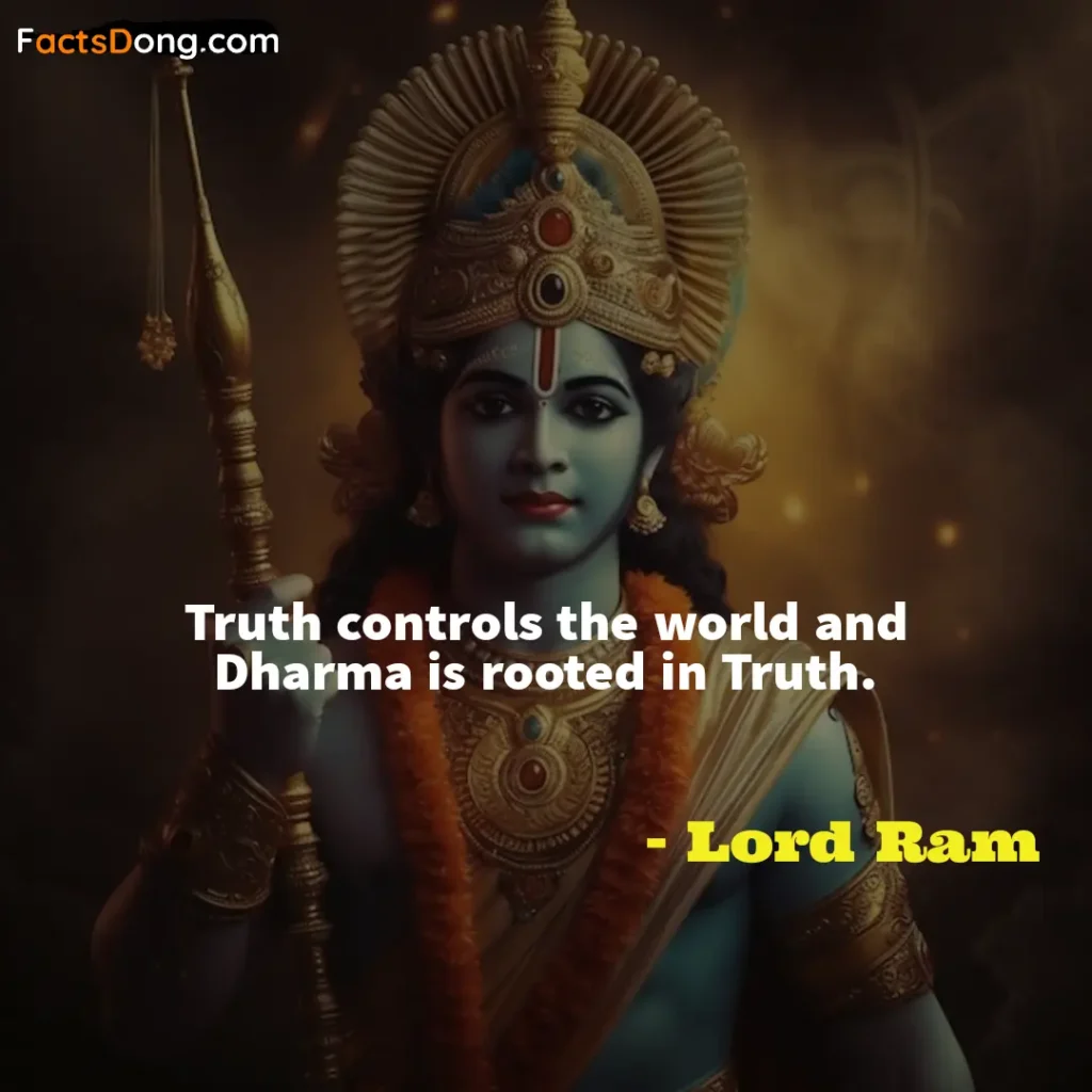 lord Rama quotes