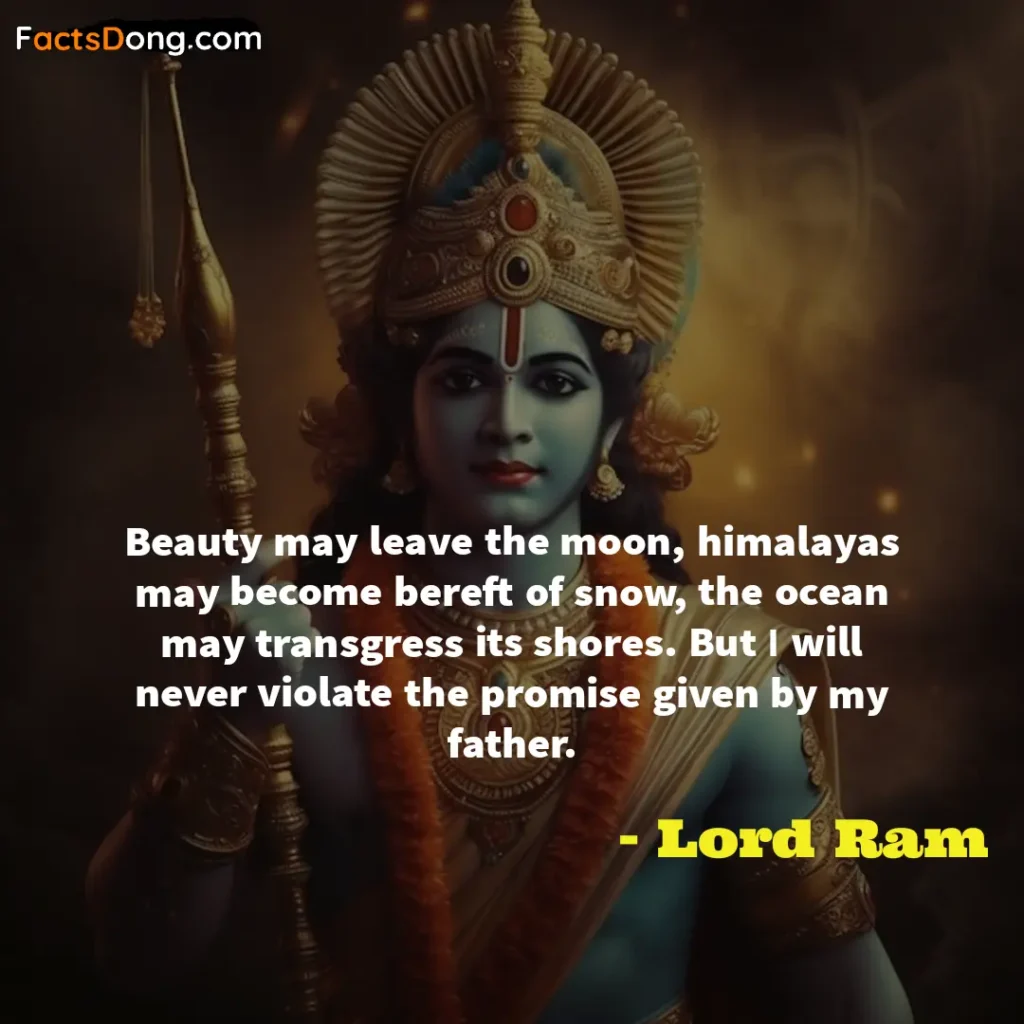 lord Rama lessons
