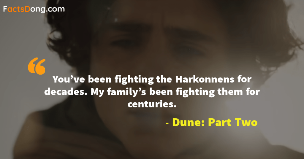 Dune: Part Two Movie Dialogues