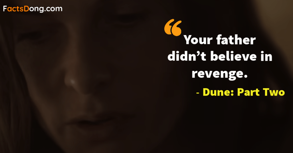 Dune: Part Two Movie Dialogues