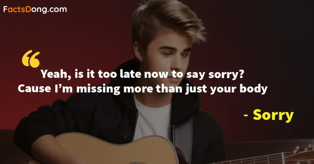 Justin Bieber Deep Lyrics